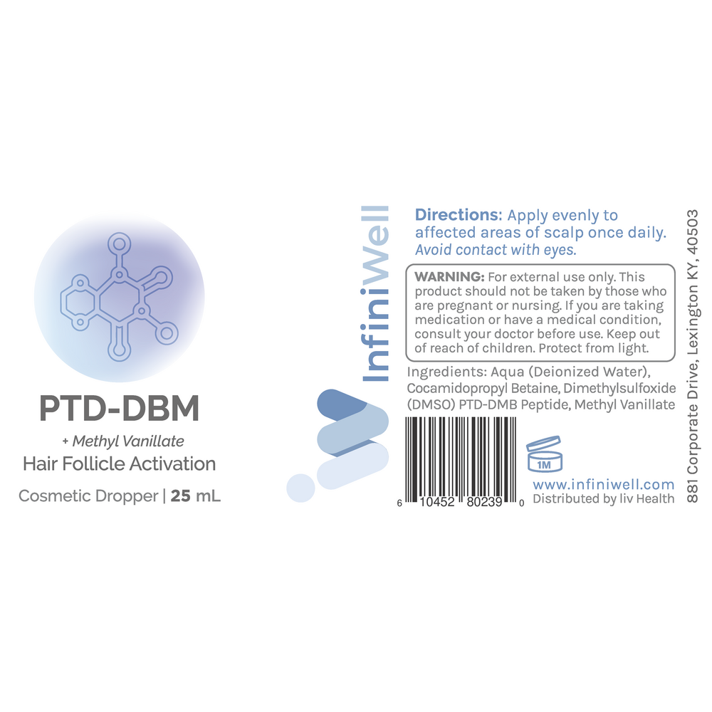 InfiniWell PTD-DBM- Hair Growth Serum and Follicle Revitalization