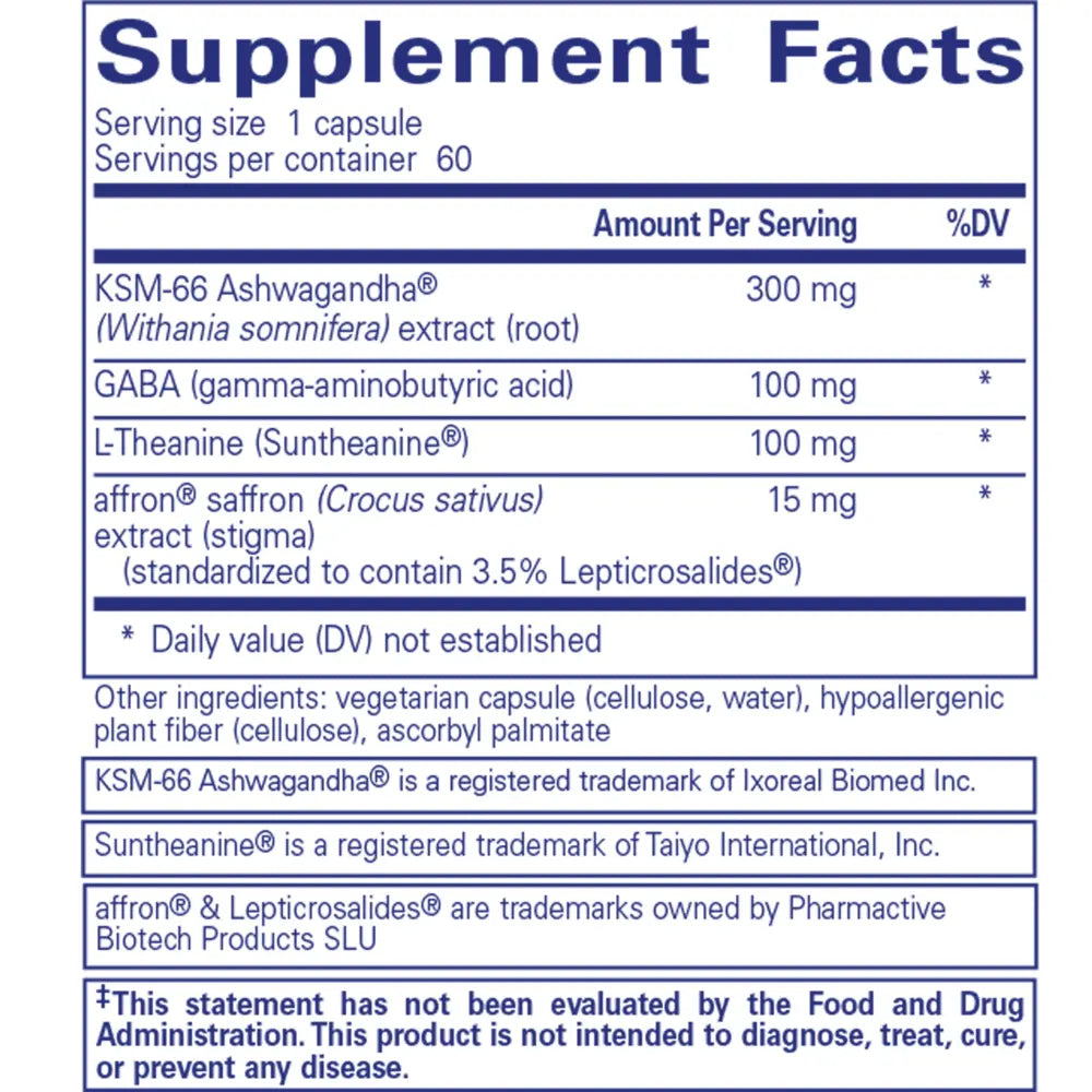 Pure Encapsulations Daily Calm