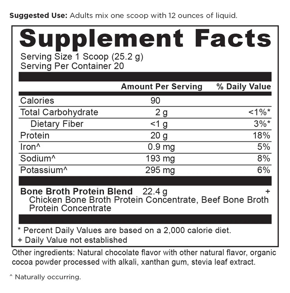 Ancient Nutrition Bone Broth Protein (Chocolate), 20 Servings