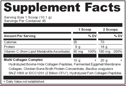 Ancient Nutrition Multi Collagen Protein (Unflavored), 45 Servings