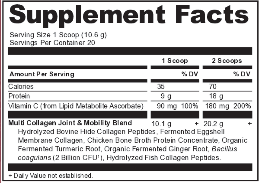 Ancient Nutrition Multi Collagen Capsules Joint & Mobility, 20 Servings