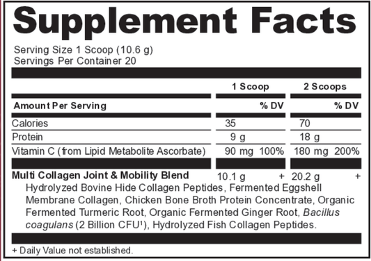 Ancient Nutrition Multi Collagen Capsules Joint & Mobility, 20 Servings