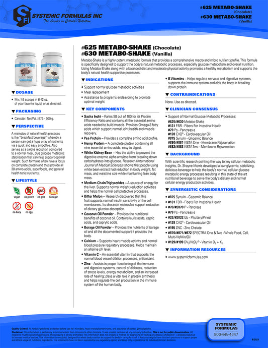 Metabo Shake Chocolate