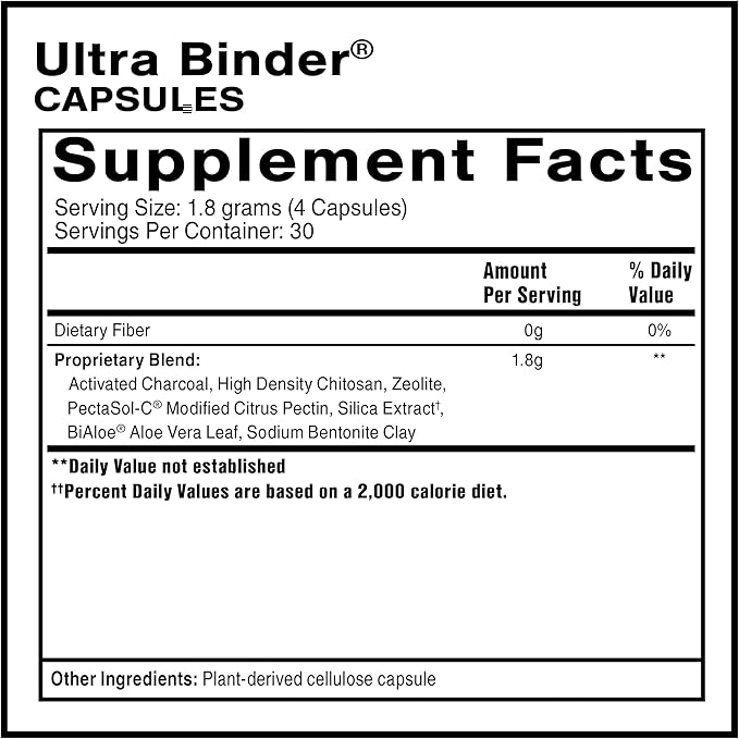 Quicksilver Ultra Binder Capsules (120 Count)