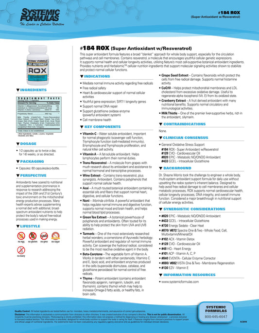 ROX Super Antioxidant