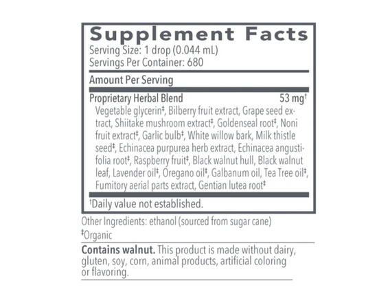 Biocidin® Liquid: Broad-Spectrum Liquid Formula
