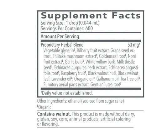 Biocidin® Liquid: Broad-Spectrum Liquid Formula