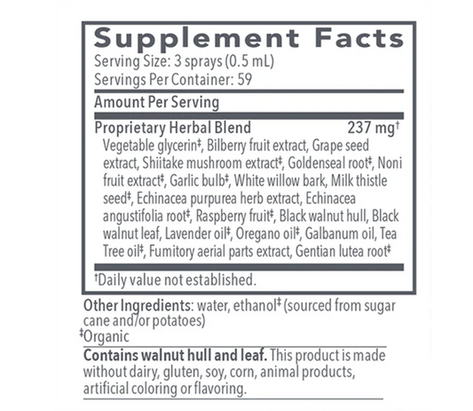 Biocidin® TS Daily Herbal Throat Spray