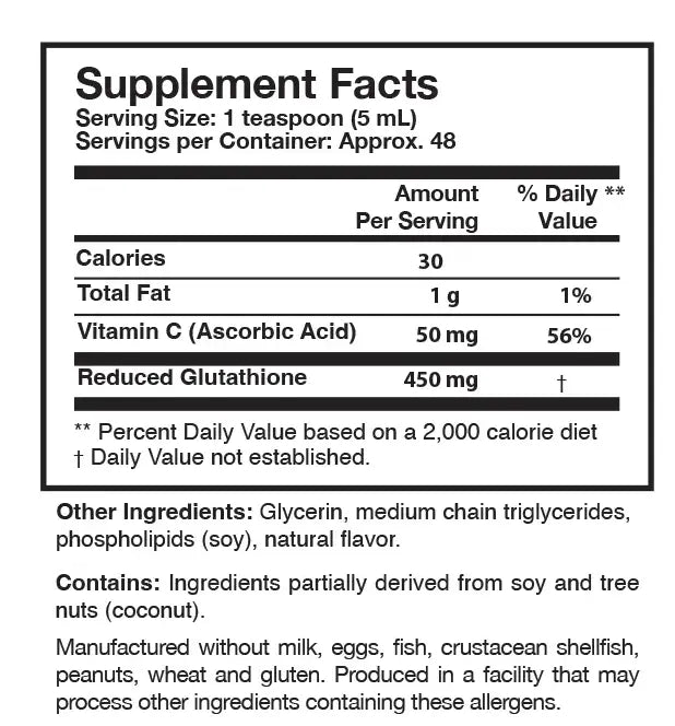 Research Nutritional's Tri-Fortify Orange Flavor: Liposomal Glutathione Tube