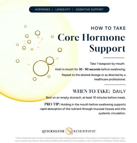Quicksilver Core Hormone Support