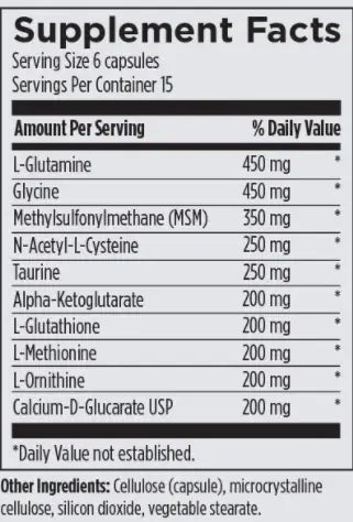 Designs For Health Amino D Tox (90 Capsules)