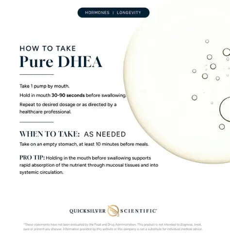 Quicksilver Pure DHEA