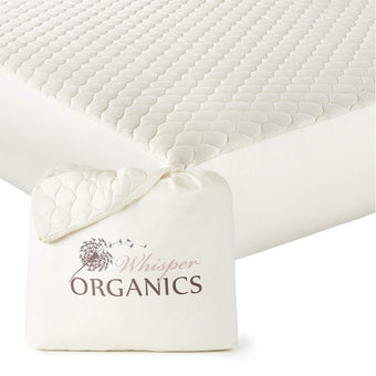 compare product Organic Cotton Quilted Mattress Pad Protector