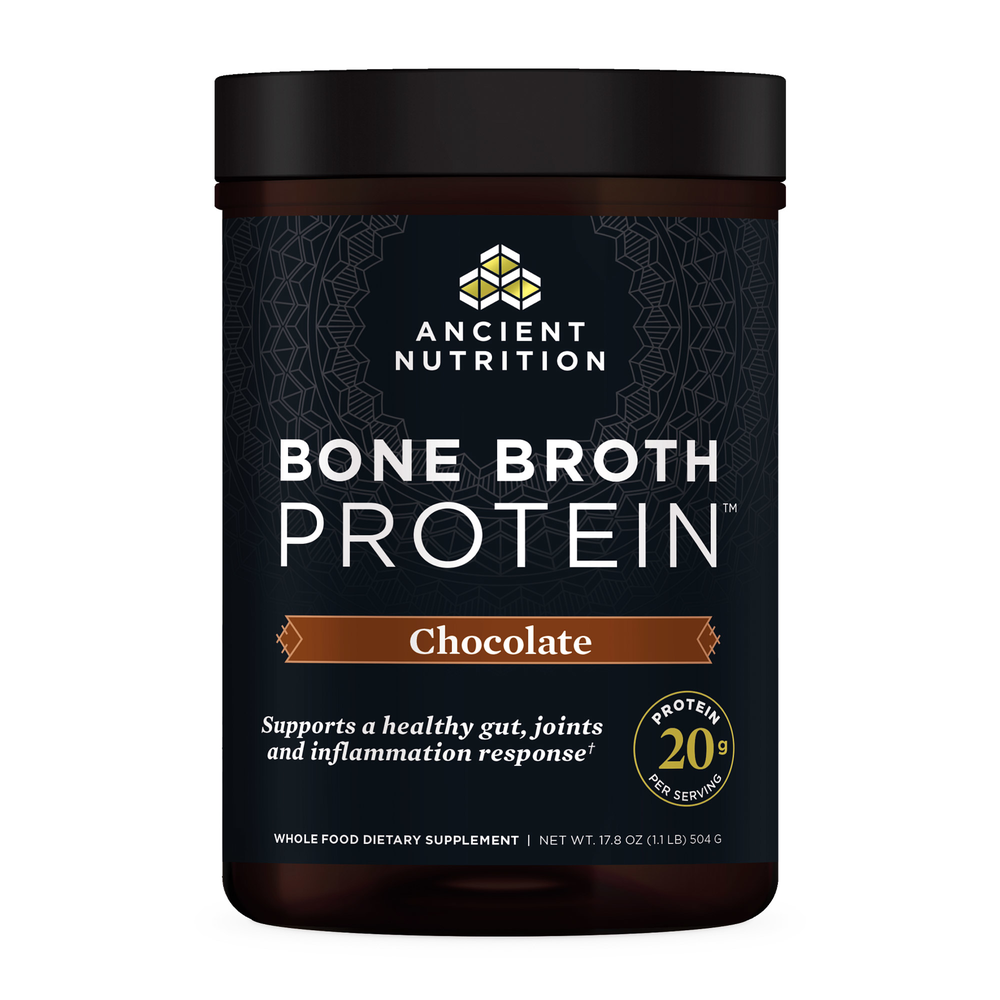 Ancient Nutrition Bone Broth Protein (Chocolate), 20 Servings
