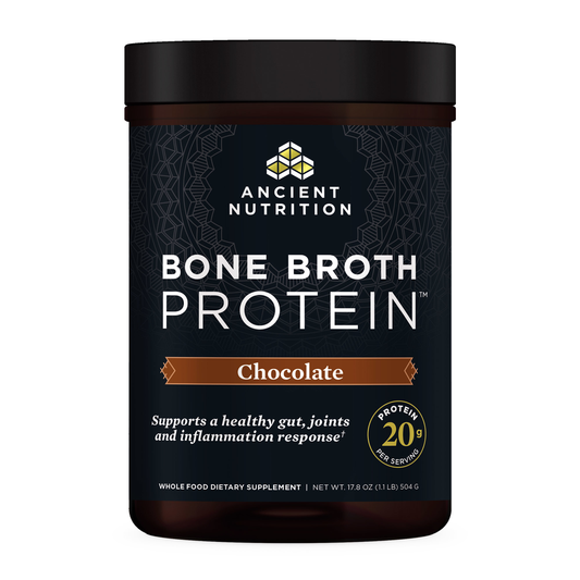 Ancient Nutrition Bone Broth Protein (Chocolate), 20 Servings