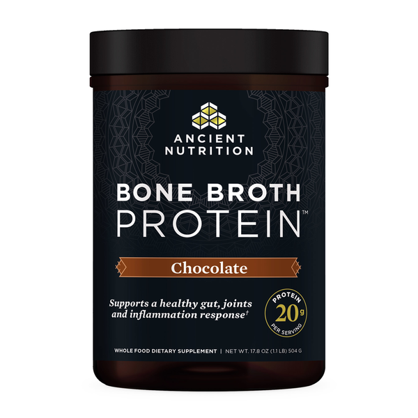 Ancient Nutrition Bone Broth Protein (Chocolate), 20 Servings