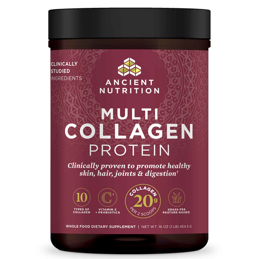 Ancient Nutrition Multi Collagen Protein (Unflavored), 45 Servings