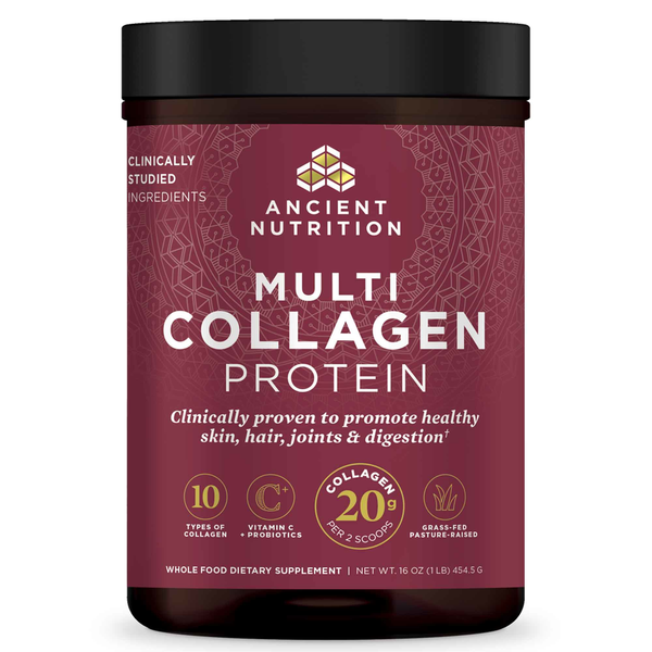 Ancient Nutrition Multi Collagen Protein (Unflavored), 45 Servings