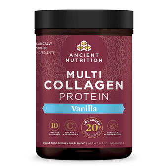 compare product Ancient Nutrition Multi Collagen Protein (Vanilla), 45 Servings