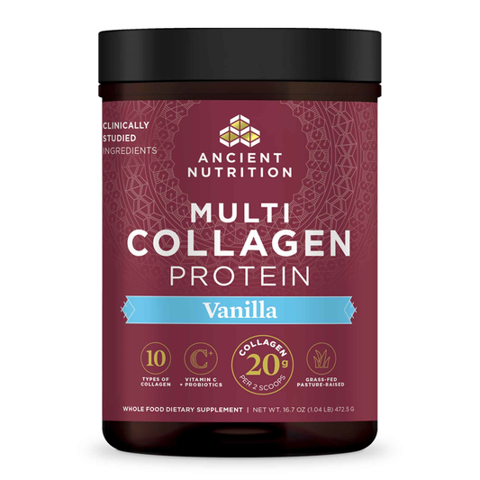 Ancient Nutrition Multi Collagen Protein (Vanilla), 45 Servings