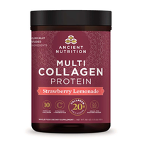 Ancient Nutrition Multi Collagen Protein (Strawberry Lemonade), 45 Servings