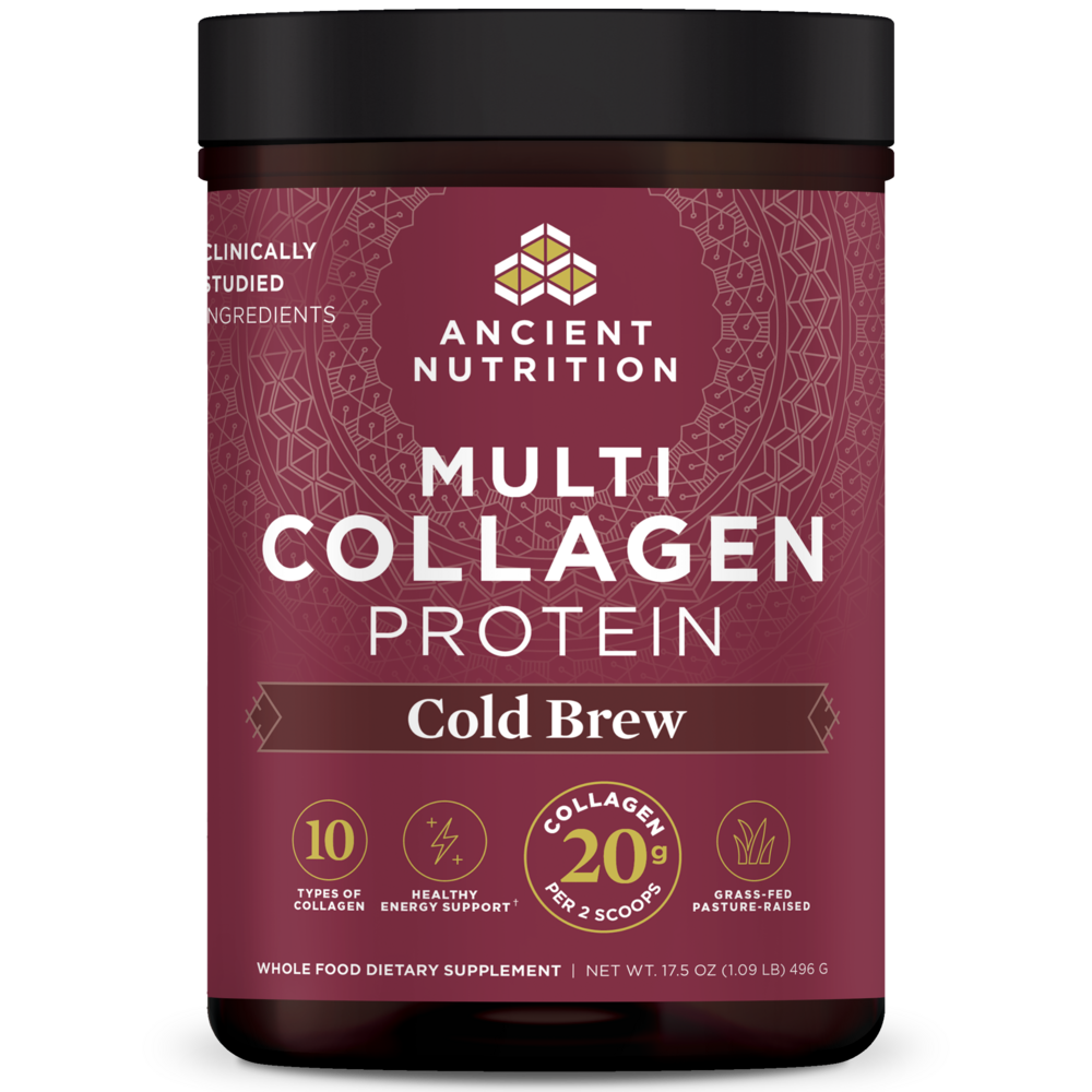 Ancient Nutrition Multi Collagen Protein (Cold Brew), 40 Servings