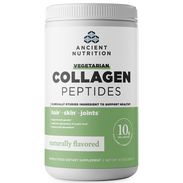 Ancient Nutrition Vegetarian Collagen Peptides Powder, 28 Servings