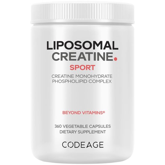 Codeage Liposomal Creatine Monohydrate, 90 Servings