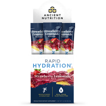 compare product Ancient Nutrition Rapid Hydration (Strawberry Lemonade),