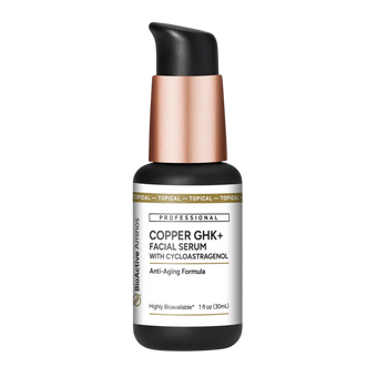 compare product Quicksilver Copper GHK+ Facial Serum with Cycloastragenol