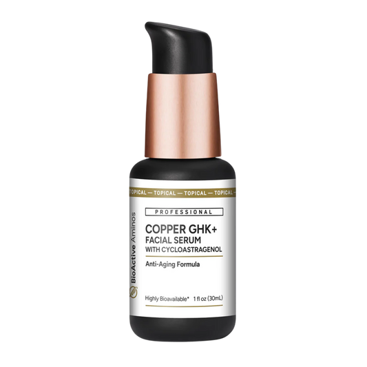 Quicksilver Copper GHK+ Facial Serum with Cycloastragenol