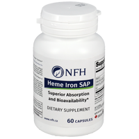 NFH Heme Iron SAP (For Low Iron/Ferritin) 60 Capsules