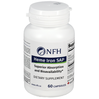 compare product NFH Heme Iron SAP (For Low Iron/Ferritin) 60 Capsules