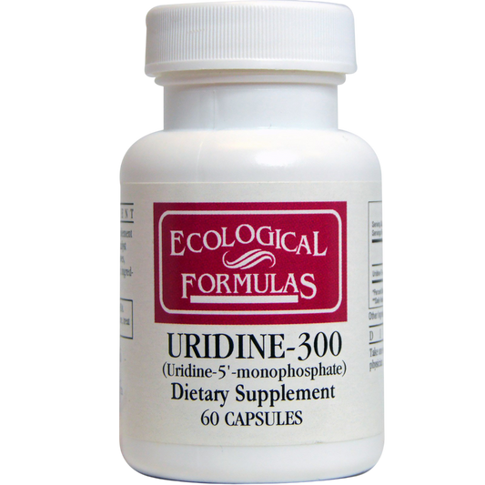 Ecological Formulas Uridine 300 (Reduces Abnormal Brain Nerve Firings)