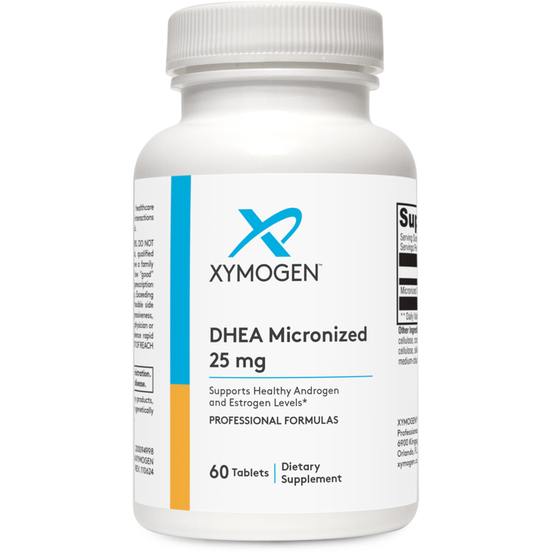 Xymogen Micronized DHEA 25 mg (60 Tablets)