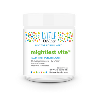 compare product Little DaVinci Mighty Vite (Methylated Children's Multi w/Pre & Pro Biotics)