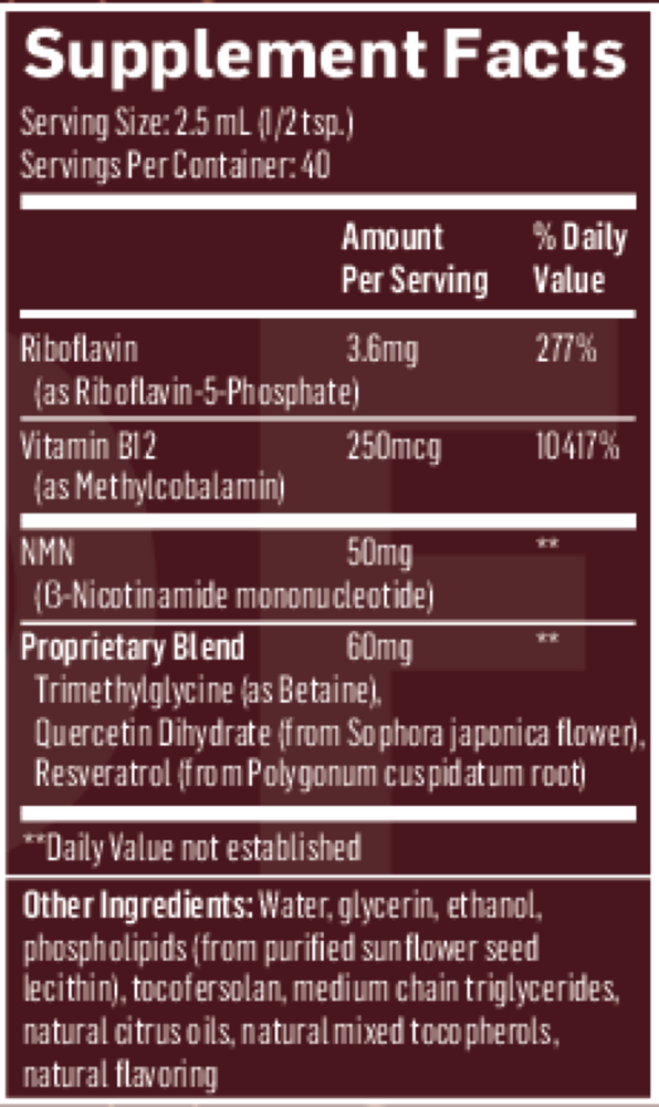 Quicksilver NAD+ Platinum (100 ml)