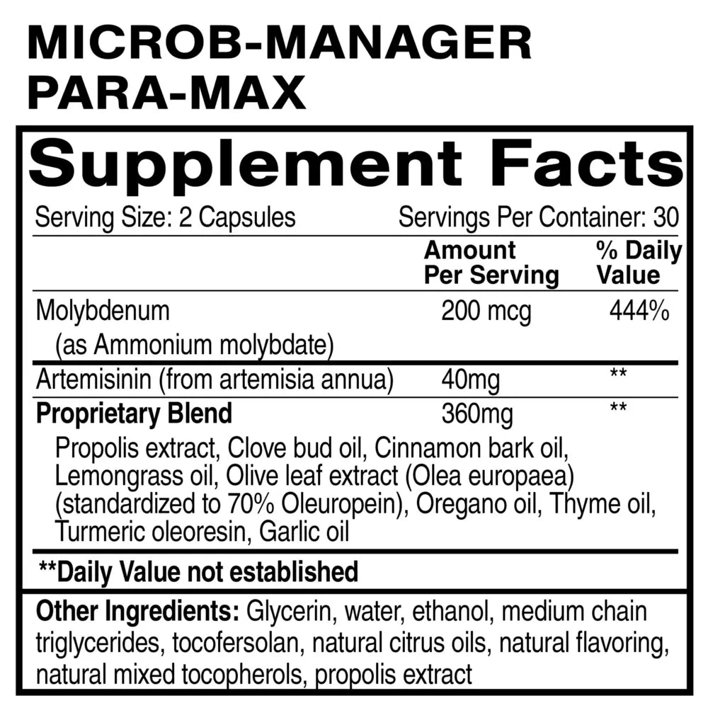 Quicksilver Microb-Manager Para-Max