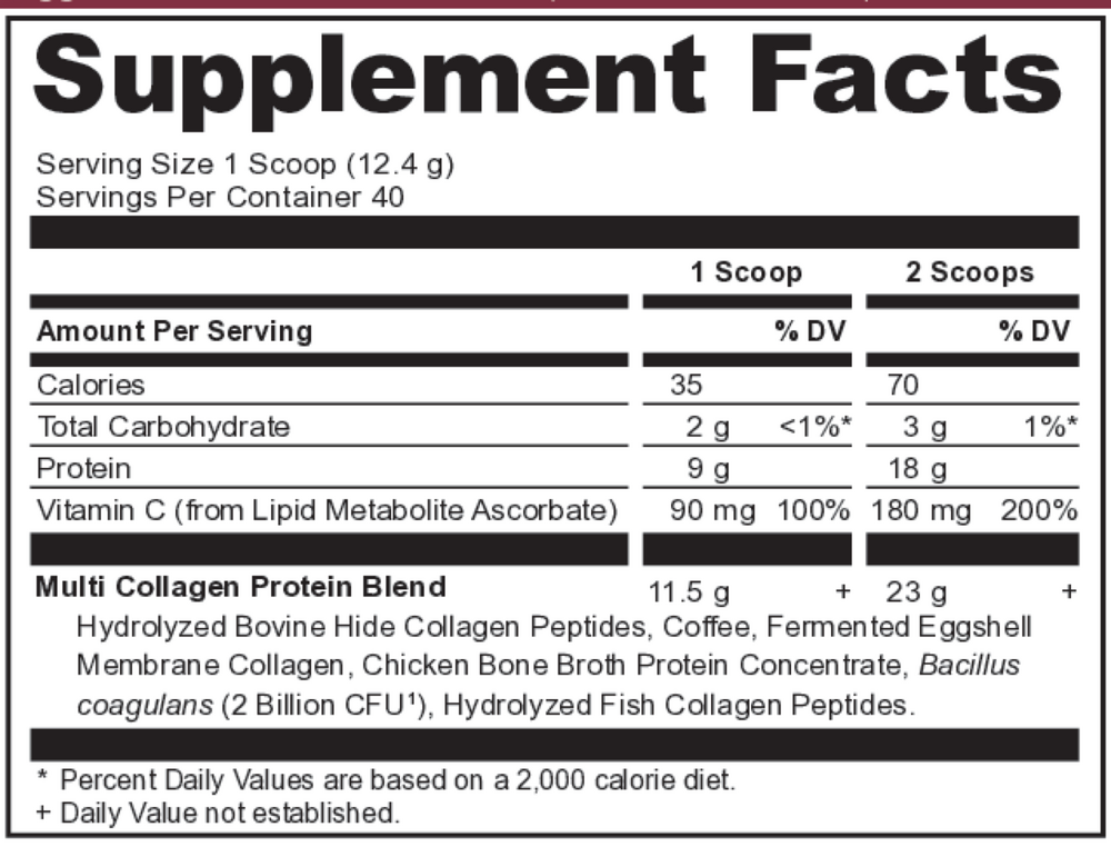 Ancient Nutrition Multi Collagen Protein (Cold Brew), 40 Servings