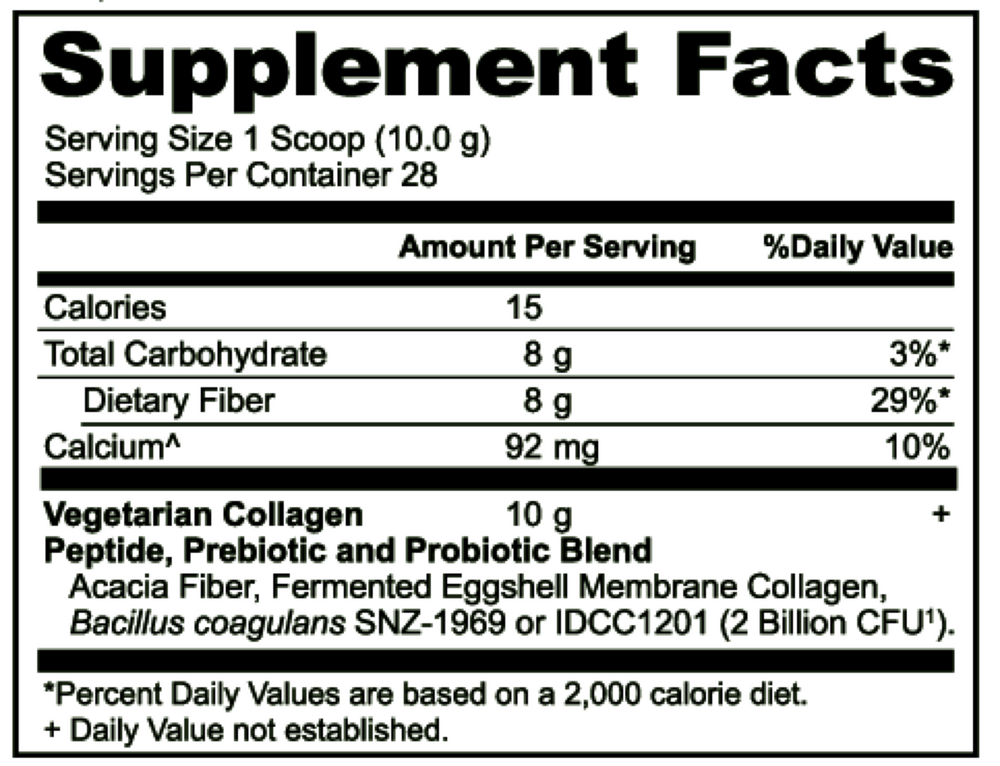 Ancient Nutrition Vegetarian Collagen Peptides Powder, 28 Servings