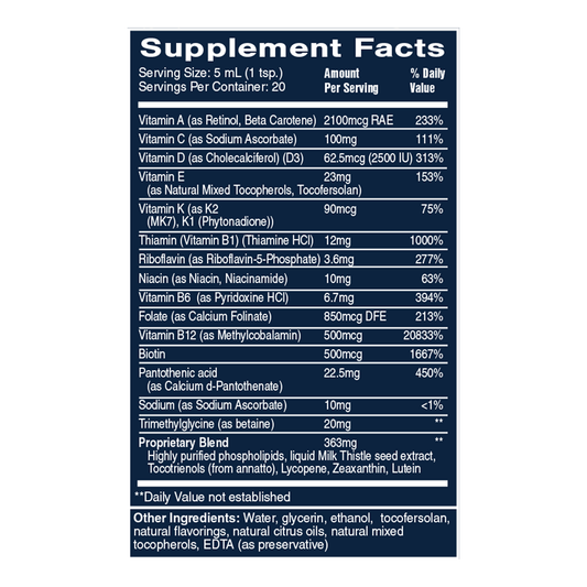 Quicksilver Scientific Ultra Vitamin (Sublingual Liquid)