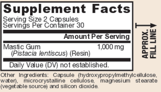 Jarrow Formulas Mastic Gum (60 Capsules)