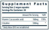 Vital Nutrients Citicoline (60 Capsules)