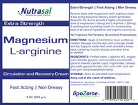 Nutrasal Magnesium L-Arginine Cream