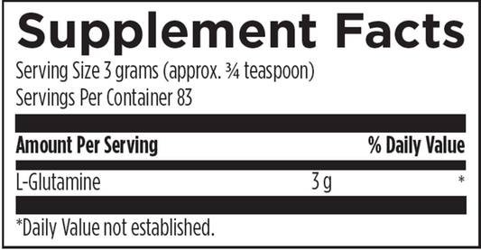 Designs For Health L-Glutamine Powder