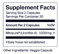 Timeline Cellular Longevity PRO, Mitopure (Urolithin A) 1000mg