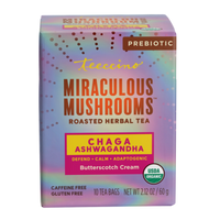 Chaga Ashwagandha Butterscotch Cream Mushroom Herbal Tea
