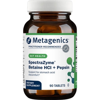 compare product Megagenics SpectraZyme® Betaine HCI + Pepsin 90 Tablets