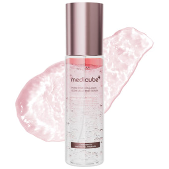 compare product Medicube PDRN Pink Collagen Glow Jelly Mist Serum