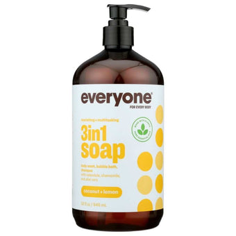 compare product EVERYONE: Everyone 3-in-1 Coconut + Lemon Soap, 32 Oz